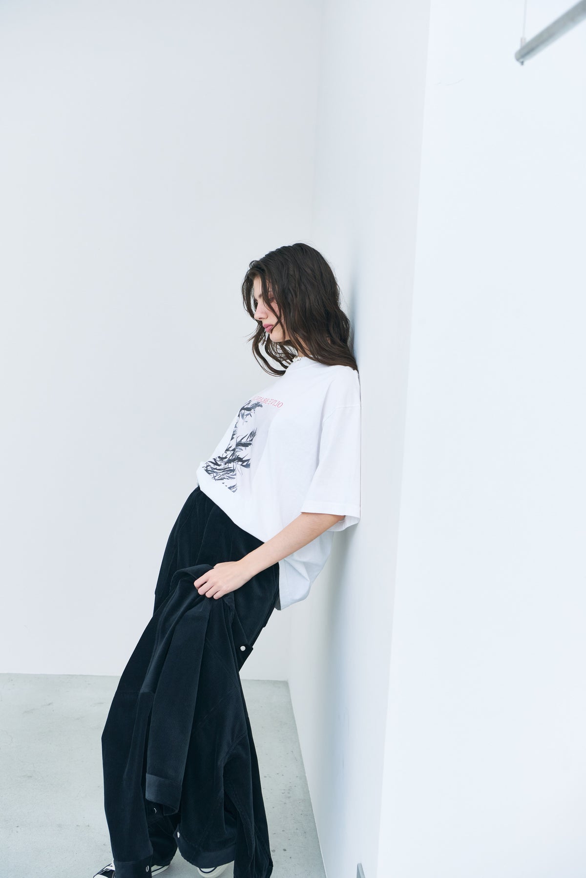 Boyfriend Tee (Olive branch)