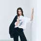Boyfriend Tee (Olive branch)