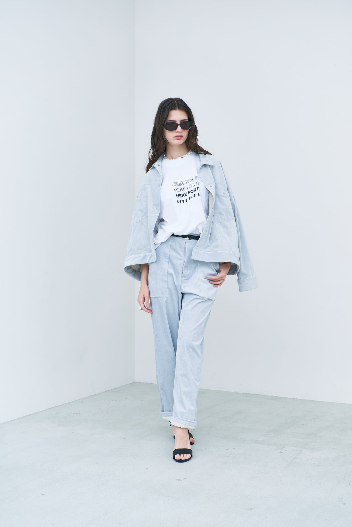 Boyfriend Tee (Here for it)