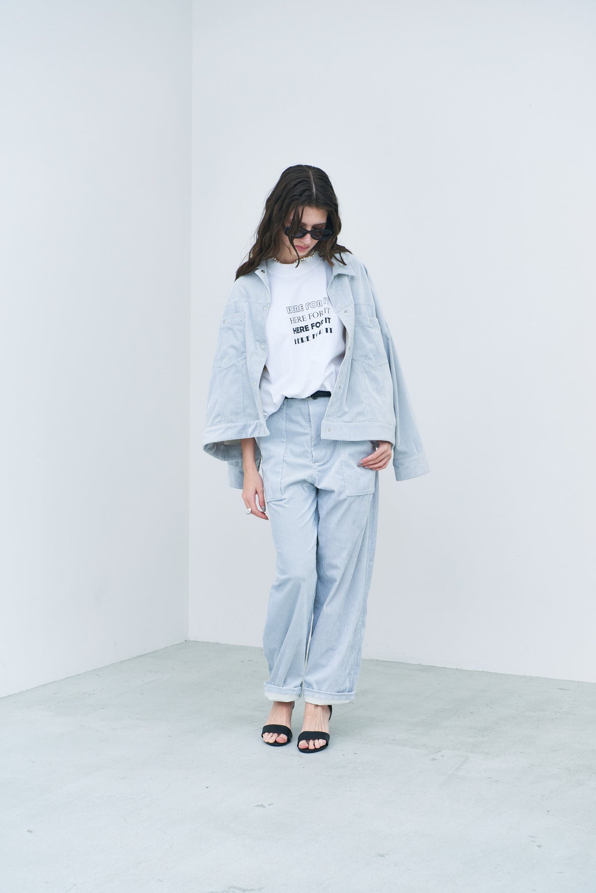 Boyfriend Tee (Here for it)