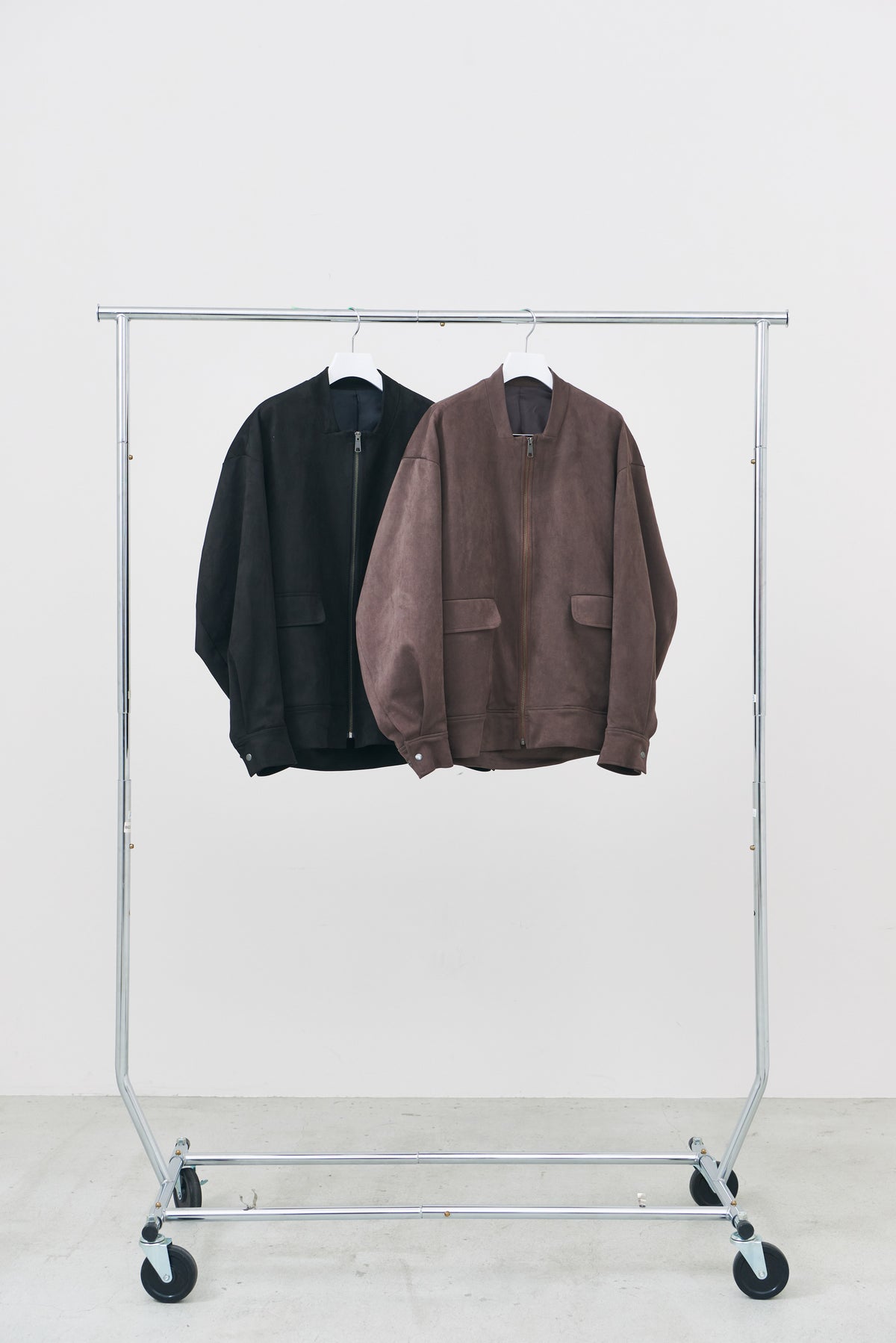 Suede Zip Jacket